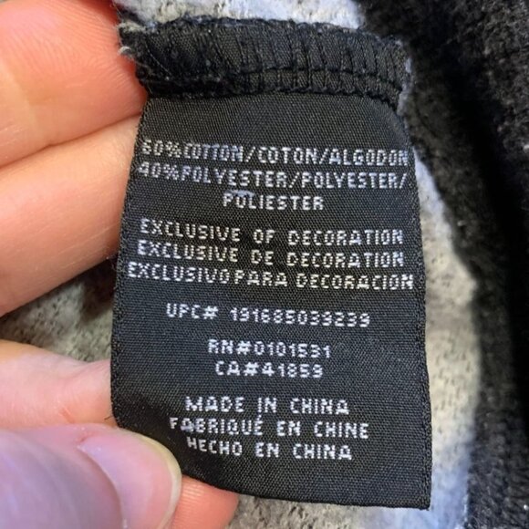 Star Wars Starfighter Ships Mens Hoodie Sweatshirt Small Gray Blue - Picture 7 of 8